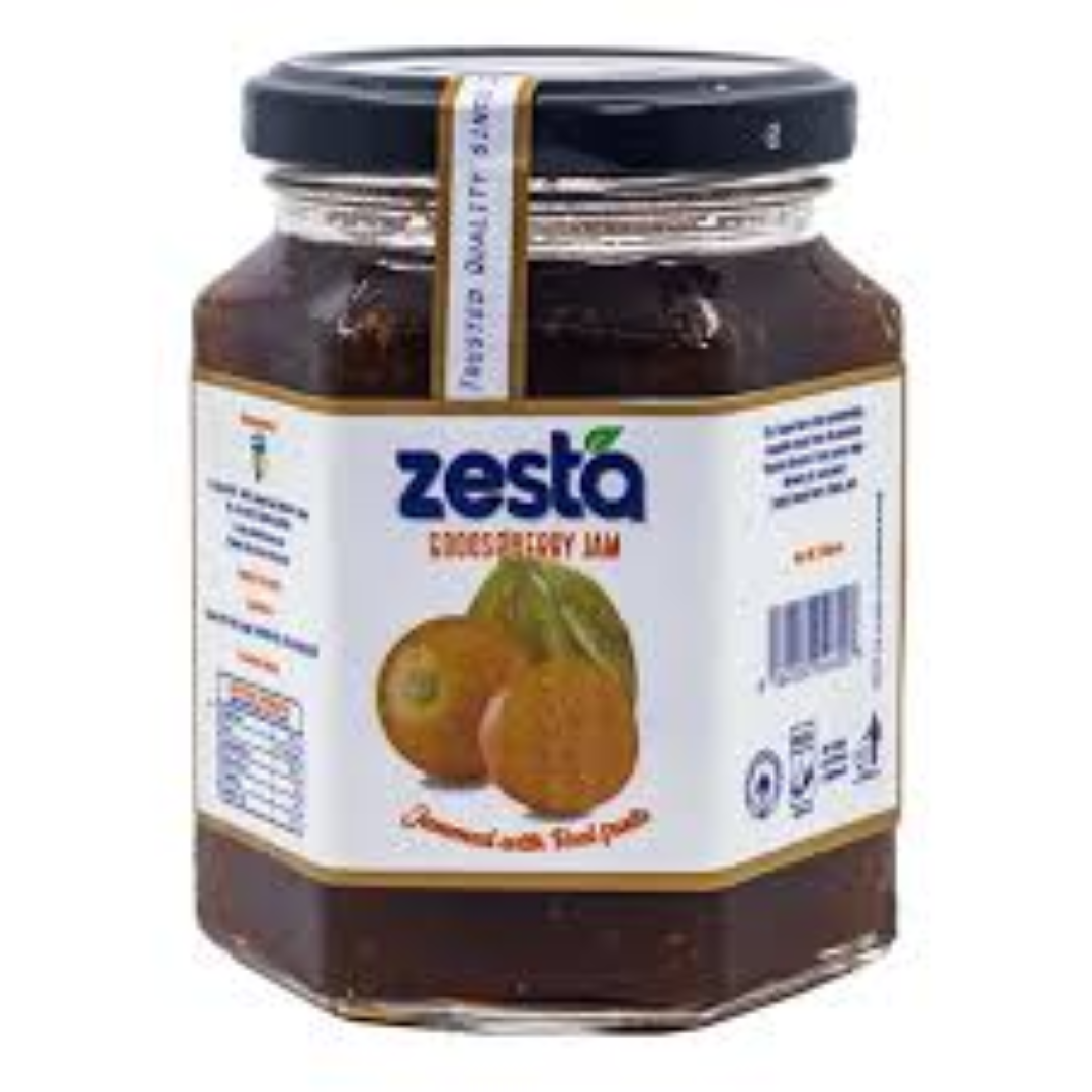 ZESTA GOOSEBERRY JAM 330G